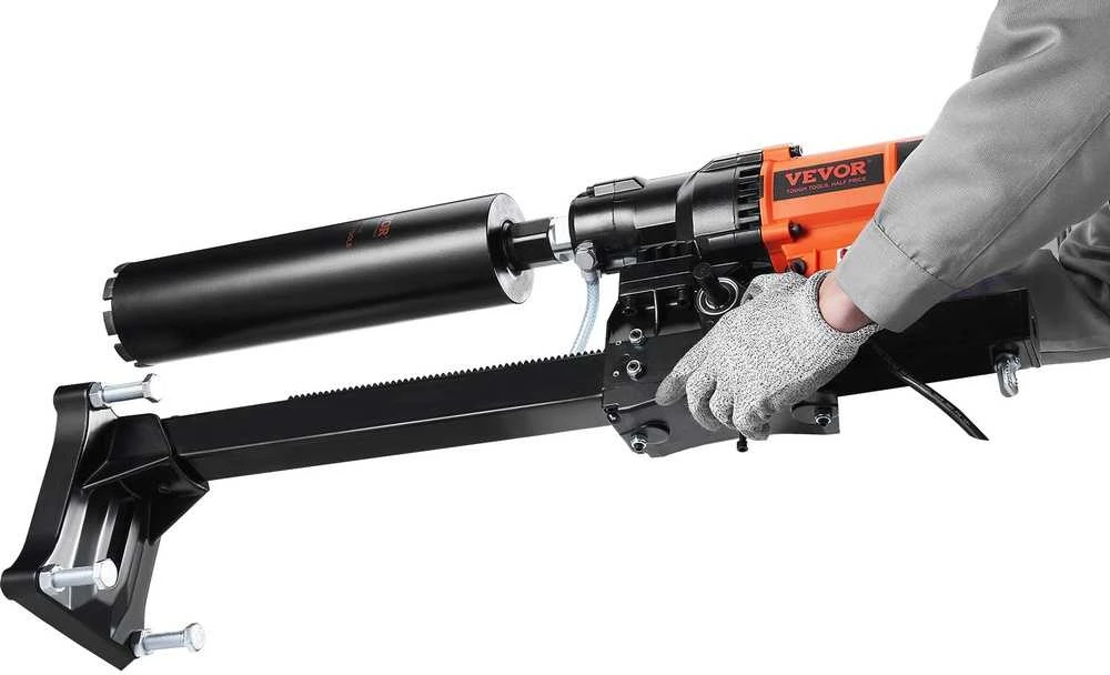 Betono gręžimo mašina, šlapia/sausa, 3200W, 20.32 cm deimantinė karūna, betono gręžimo įrenginys, šerdies gręžtuvas, deimantinis gręžtuvas