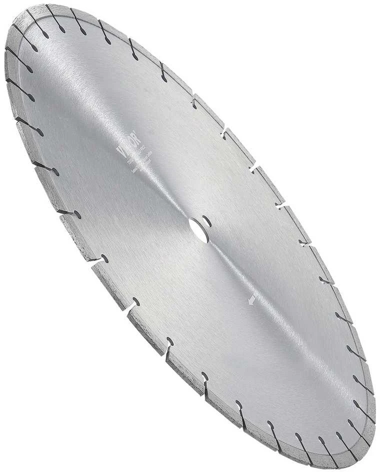 Betono pjovimo diskas, 450 mm, šlapiam arba sausam pjovimui, su plokščiais dantimis, profesionalus deimantinis diskas betonui, plytelėms, gelžbetoniui, plytoms, marmurui pjauti