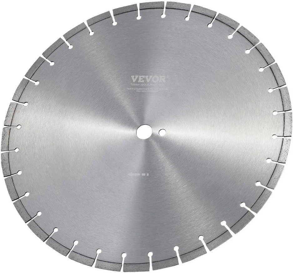 Betono pjovimo diskas, 450 mm, šlapiam arba sausam pjovimui, su plokščiais dantimis, profesionalus deimantinis diskas betonui, plytelėms, gelžbetoniui, plytoms, marmurui pjauti