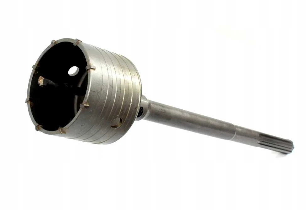 Betono sienos gręžimo karūnų rinkinys, 9 dalių komplektas su SDS plus ir SDS MAX adapteriais, 30-100 mm skylių pjūklų rinkinys, mūro grąžtų rinkinys betonui, plytoms ir plytelėms
