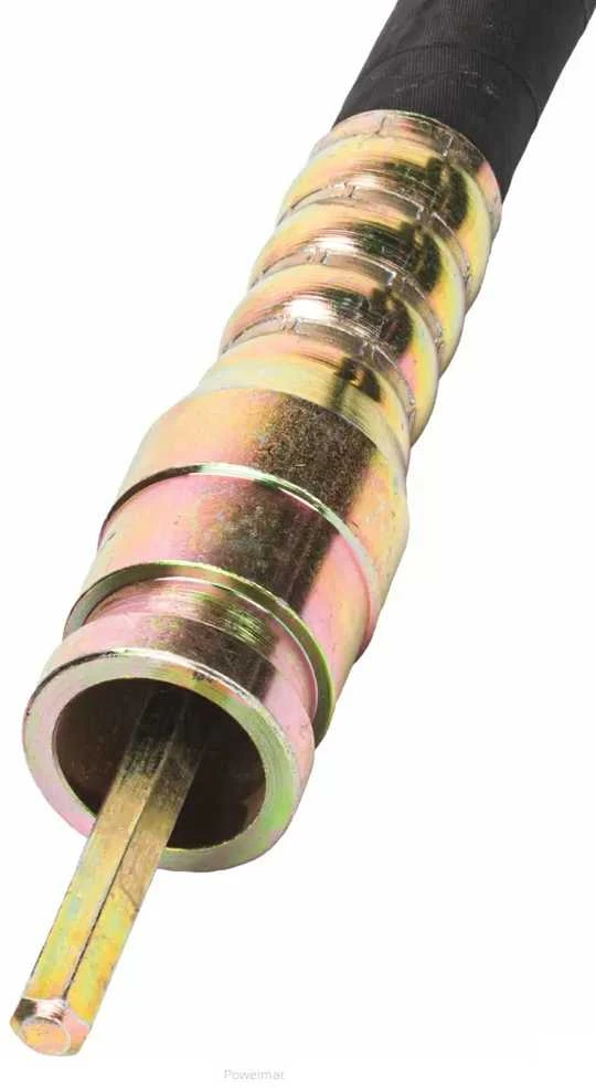 Betono vibratoriaus velenas, 6 metrų ilgio, 45 mm skersmens, sustiprintas betono vibratorius, betono tankinimo įrankis