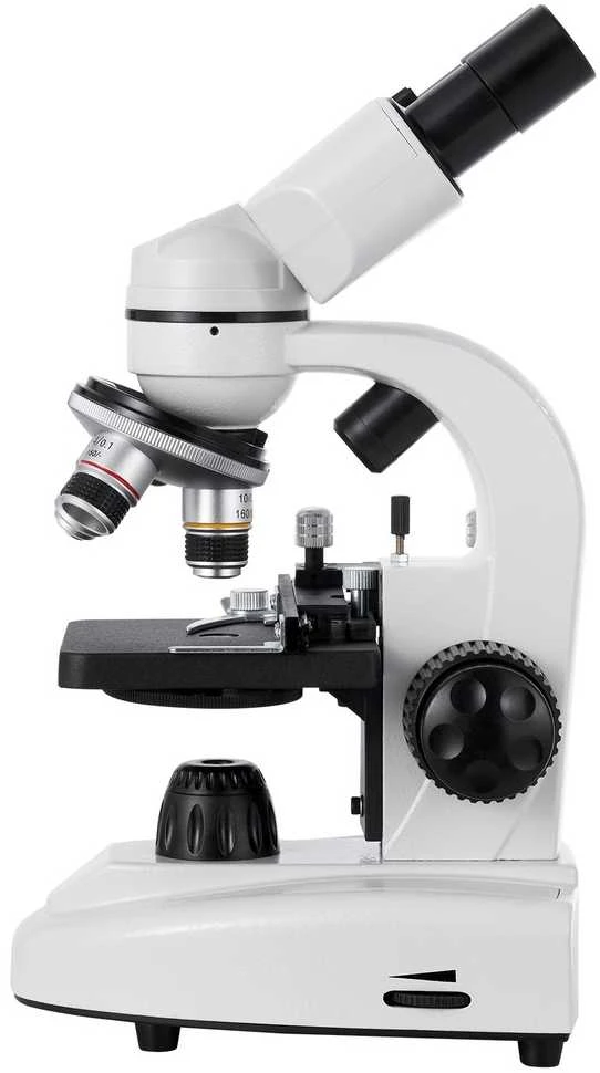 Binokulinis mikroskopas 40-2000x, LED apšvietimas, mokslui, mokymuisi, biologijai, namų laboratorijai