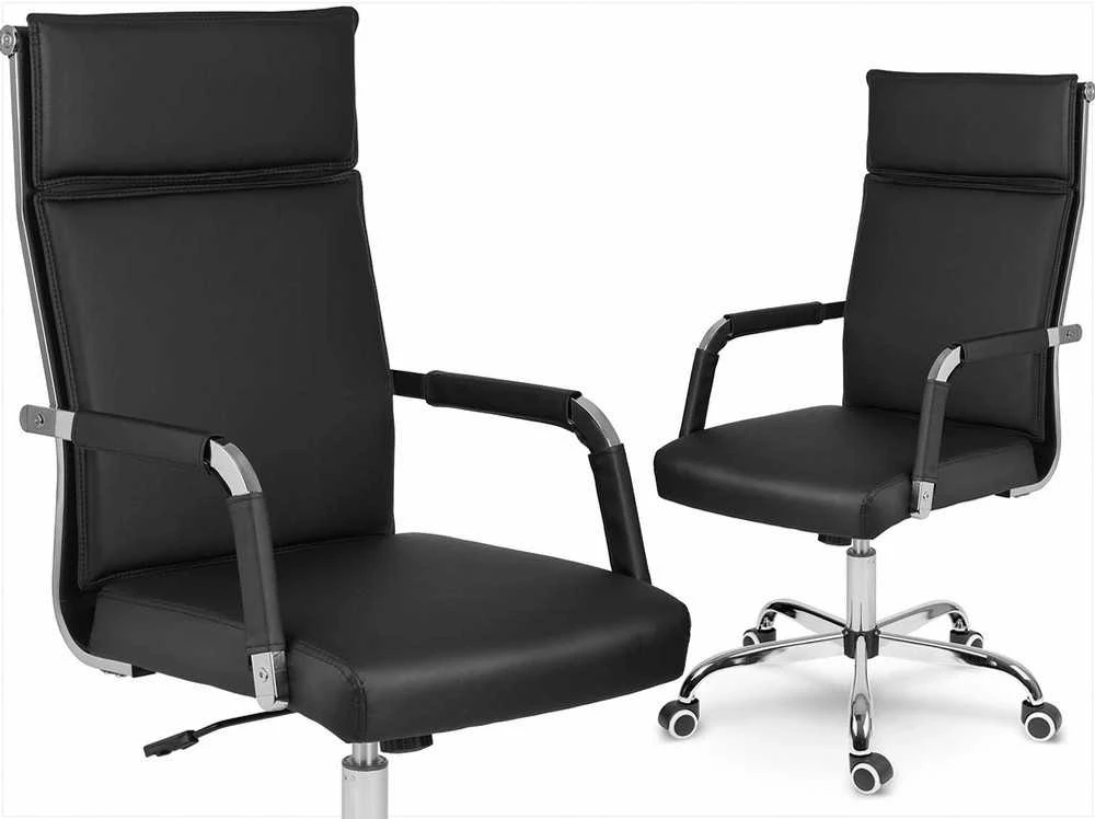 Sofotel Biuro kėdė, ergonomiško dizaino, su galvos atrama, juoda žaidimų kėdė, reguliuojamo aukščio, patogi stalo kėdė