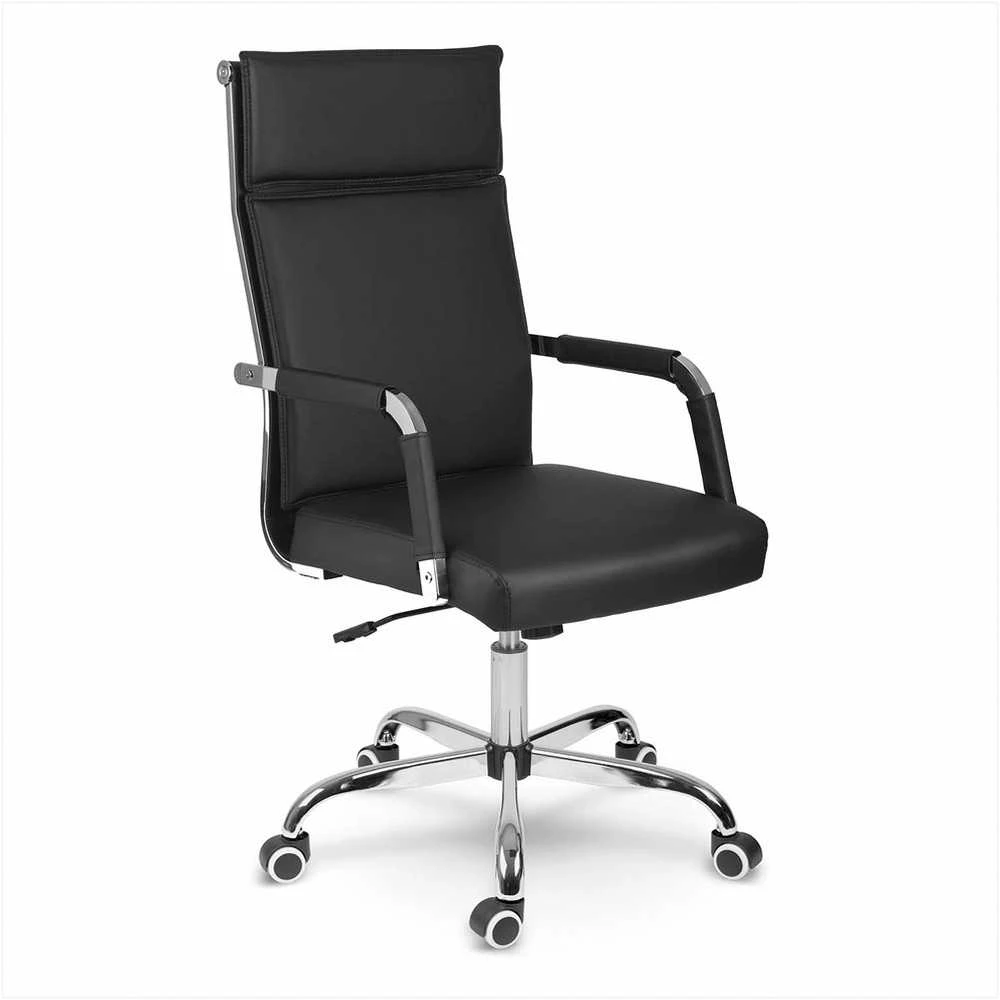 Sofotel Biuro kėdė, ergonomiško dizaino, su galvos atrama, juoda žaidimų kėdė, reguliuojamo aukščio, patogi stalo kėdė