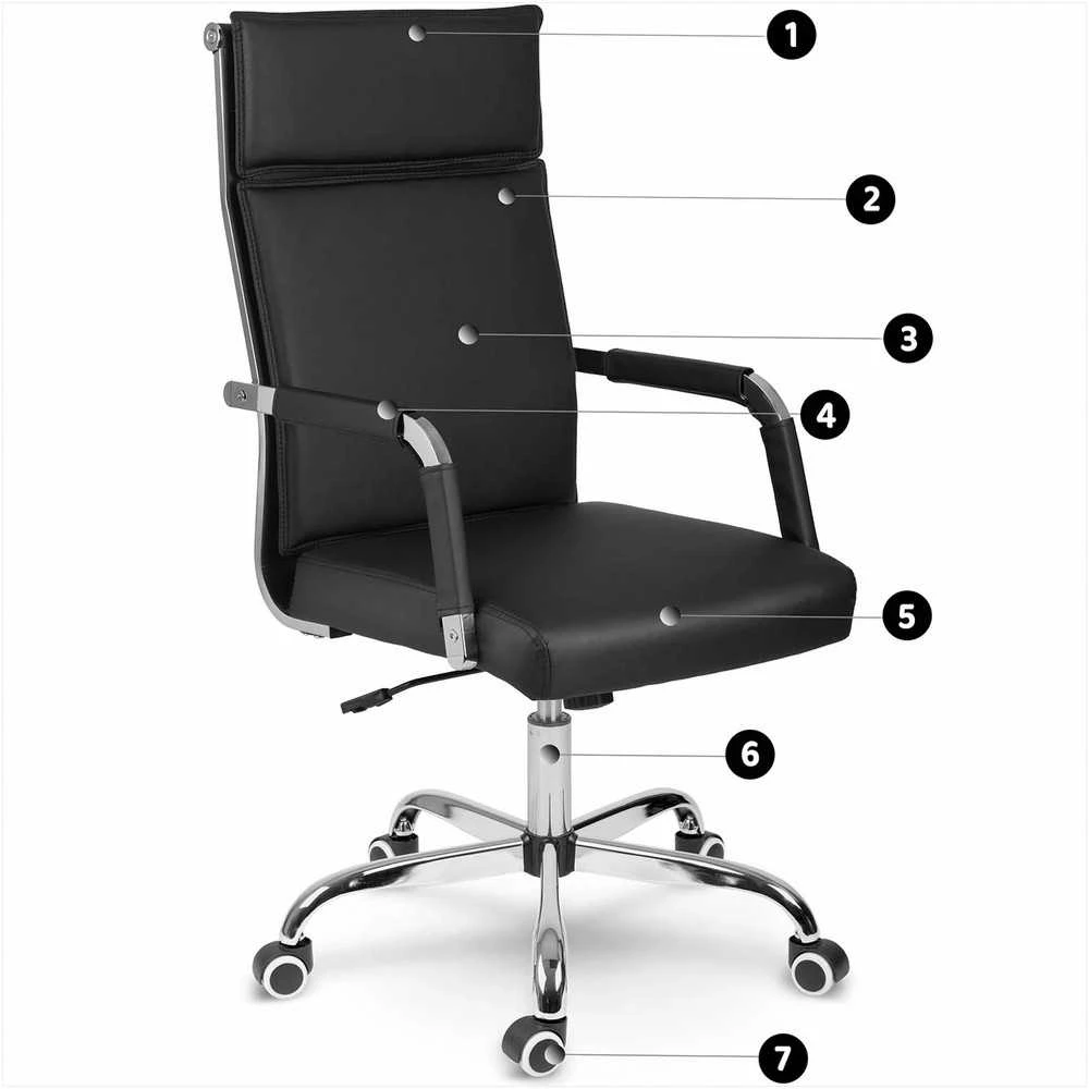 Sofotel Biuro kėdė, ergonomiško dizaino, su galvos atrama, juoda žaidimų kėdė, reguliuojamo aukščio, patogi stalo kėdė