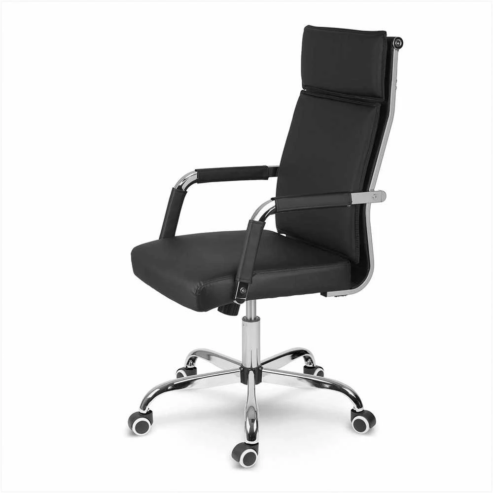 Sofotel Biuro kėdė, ergonomiško dizaino, su galvos atrama, juoda žaidimų kėdė, reguliuojamo aukščio, patogi stalo kėdė