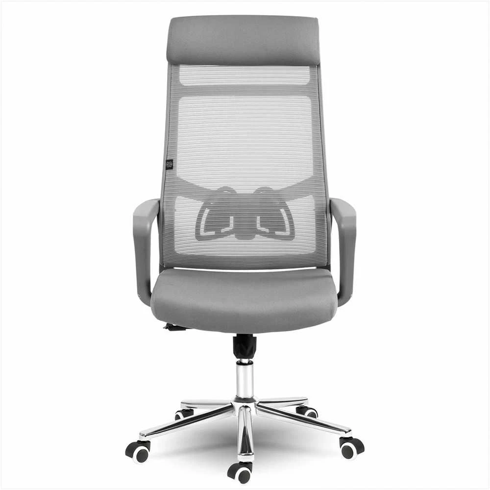 Biuro kėdė su kvėpuojančiu tinkleliu, reguliuojamu aukščiu, supimo funkcija, ergonomišku dizainu, patogus sėdėjimas darbui ir poilsiui