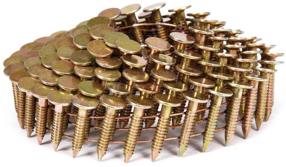 Būgninės stogo vinys stogams, skirtos stogo dangai, malksnoms, tinklams tvirtinti, 22 mm stogo vinys, ritininės vinys, stogo vinys