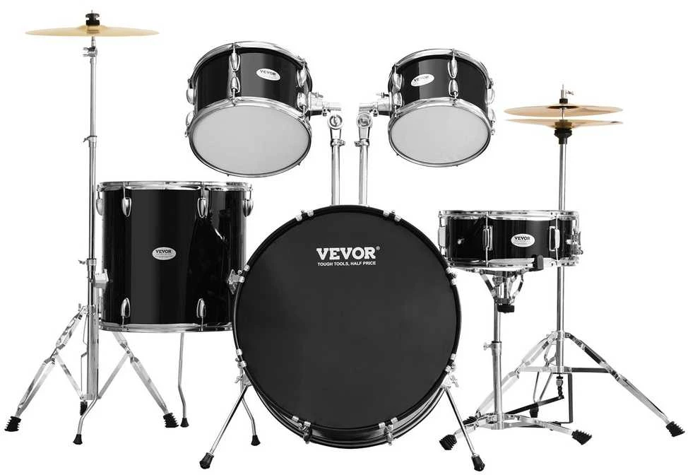 Vevor Suaugusiųjų 5 dalių būgnų komplektas 56 cm