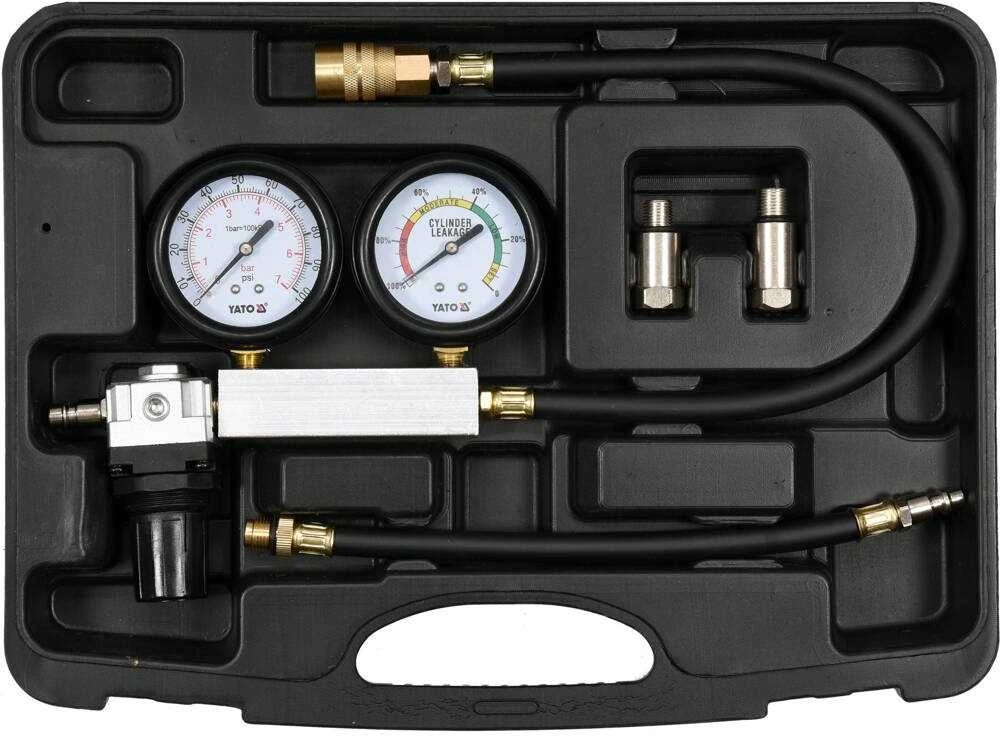 YATO variklio cilindrų sandarumo testeris YT-73055
