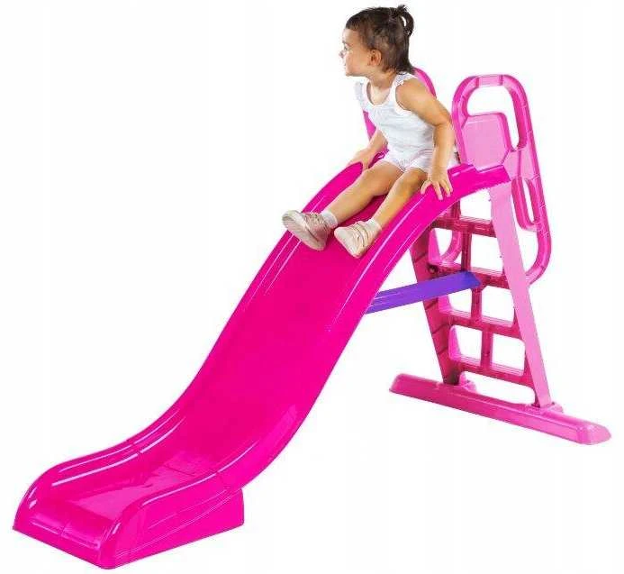 Čiuožykla vaikams su vandens purškimo funkcija Keny Toys, rožinė