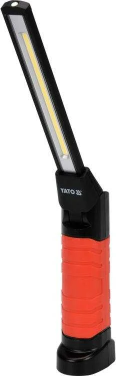YATO įkraunamas žibintas COB LED 5W + 3W