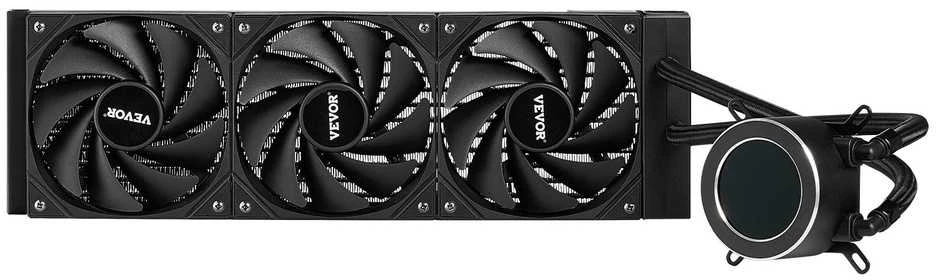 CPU skysčio aušintuvas, AIO vandens aušinimo sistema, 120mm PWM ventiliatoriai, CPU aušintuvas, skirtas Intel ir AMD, efektyvus CPU aušinimo sprendimas