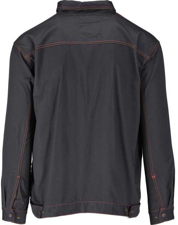 Yato Darbinė striukė, dydis 2XL, su 5 kišenėmis, pilka ir oranžinė, vyrams