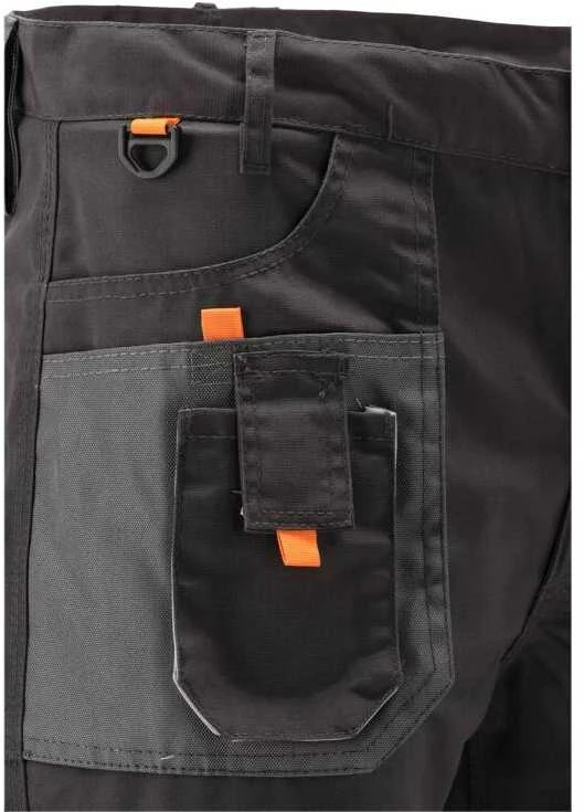 Kelnės Yato YT-80185; L/XL; juodos/pilkos