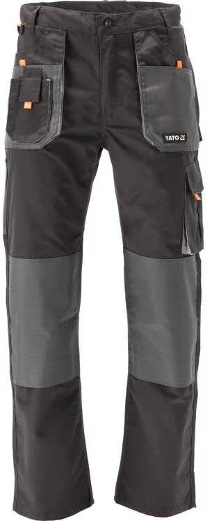Kelnės Yato YT-80185; L/XL; juodos/pilkos