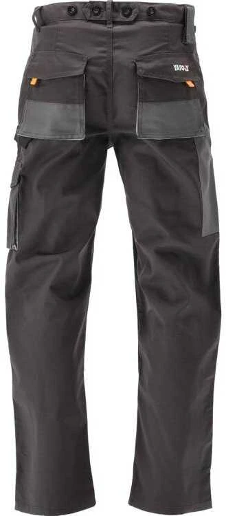 Kelnės Yato YT-80185; L/XL; juodos/pilkos