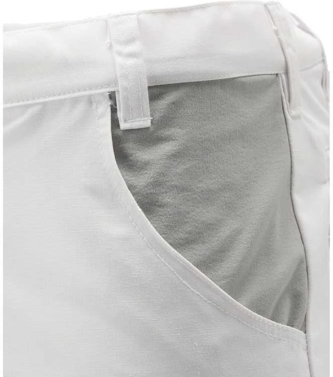 Darbo kelnės SERWAL, tamprios į 4 puses, 11 kišenių, baltos ir pilkos darbo kelnės, darbo kelnės vyrams, XL darbo kelnės