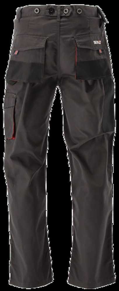 Kelnės Yato YT-80149; L/XL; juodos/raudonos