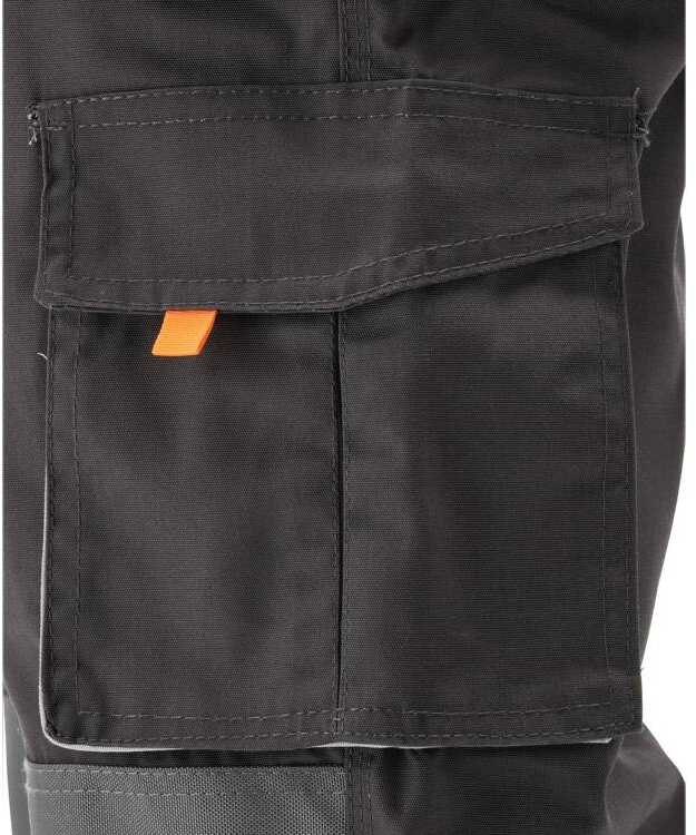 Kelnės Yato YT-80186; XL; juodos/pilkos