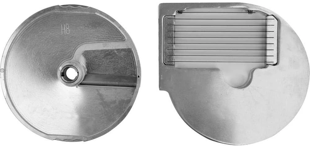 Toya Sa Poland Daržovių smulkintuvo diskas, 8 x 8 mm gruzdintų bulvyčių pjovimas, atsarginė dalis