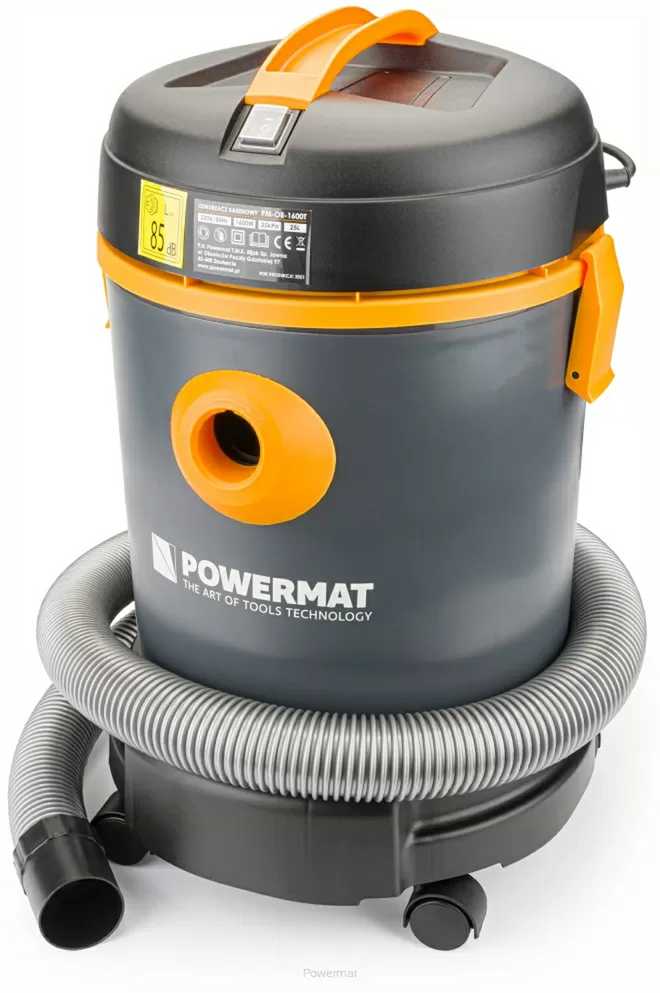 Daugiafunkcinis baseino dulkių siurblys, 1600W didelė galia, 25L talpos tūris, tvenkiniams, sodams, garažams, šlapiam ir sausam valymui