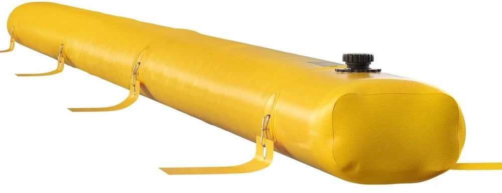 Daugkartinio naudojimo PVC potvynių barjeras, ilgas vandens nukreipimo vamzdis durims, garažo apsauga nuo potvynių, 7.32 m ilgio