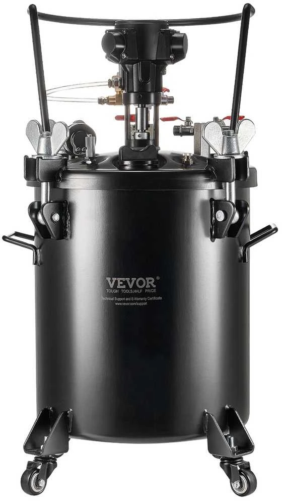 VEVOR Dažų purškimo slėgio talpa 30 l su automatiniu maišymu