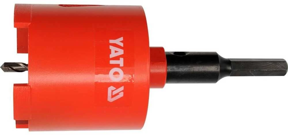 Deimantinė gręžimo karūnėlė elektros instaliacijai, 82 mm skersmens, betonui, deimantinis skylės pjūklas, karūnėlė