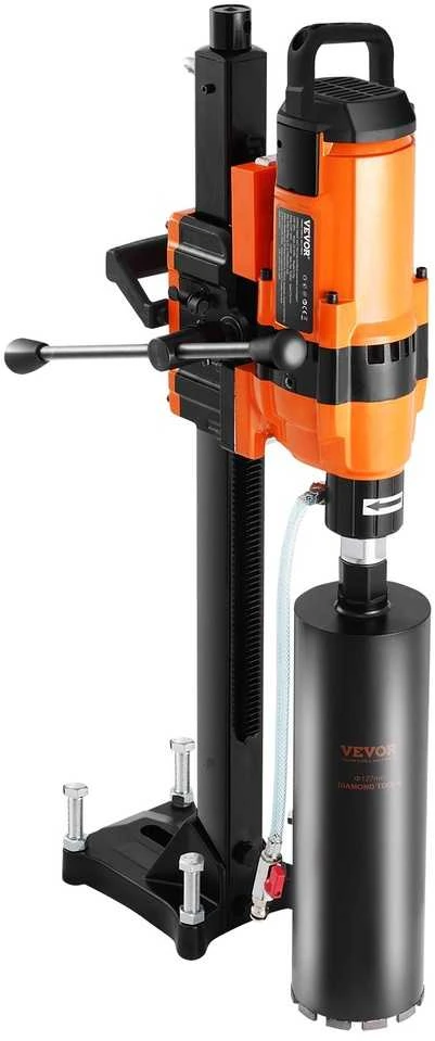 Deimantinė gręžimo mašina 3500W, 20-300mm, šlapiam/sausam gręžimui, betonui, gręžimo įrankis, šerdies gręžtuvas