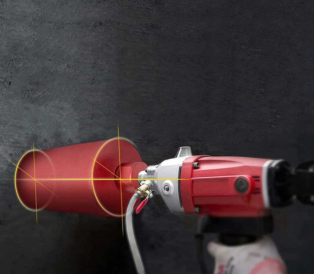 Deimantinis grąžtas betonui 180 x 450mm, betono gręžimo grąžtas, mūro grąžtas, deimantinis skylių pjūklas, betono šerdies grąžtas