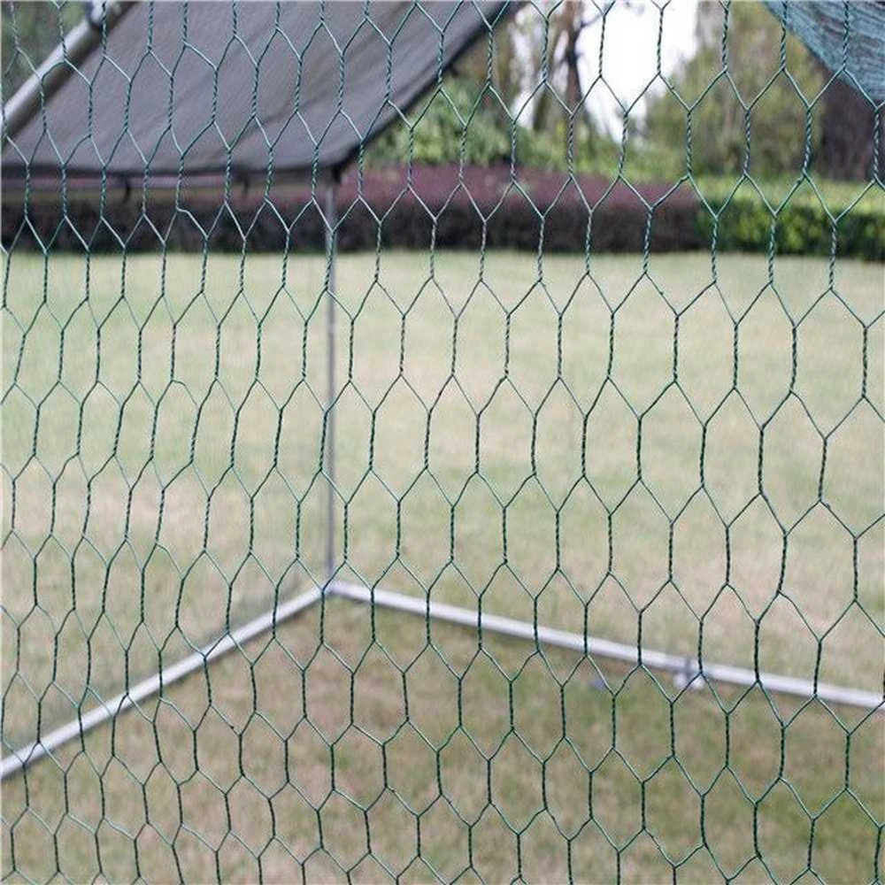 Dengtas gyvūnų aptvaras, didelis paukščių narvas, cinkuoto plieno gyvūnų aptvaras, 3x6x2.5m gyvūnų pastogė, lauko gyvūnų voljeras