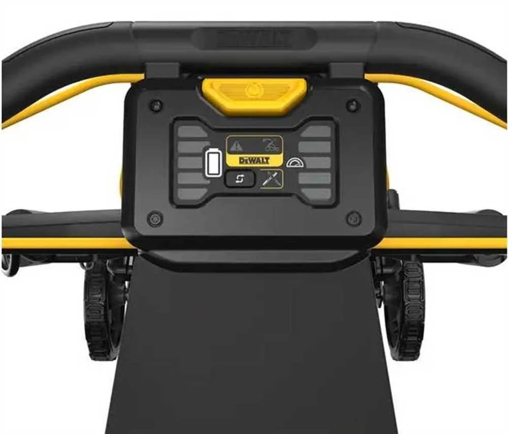 DEWALT stumiama akumuliatorinė vejapjovėDCMWP134N,  2x18V, 53cm, be akumuliatoriaus ir kroviklio