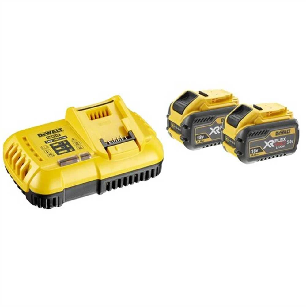 Priedų rinkinys DeWALT DCB118; 18 V; 2x9,0 Ah + pakrovėjas DCB547