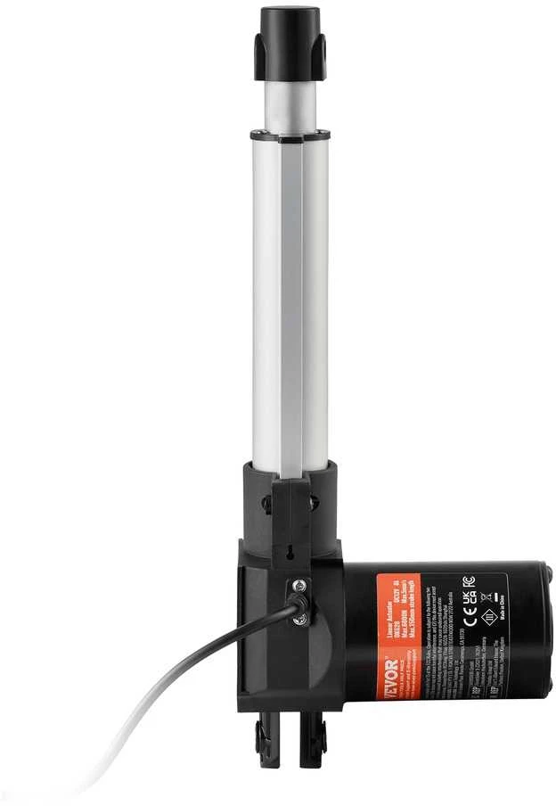 Didelio galingumo 12 V linijinė pavara, 150 mm eigos, skirta pramoninei automatikai, elektrinių durų pavara, didelio galingumo kėlimo sistemos