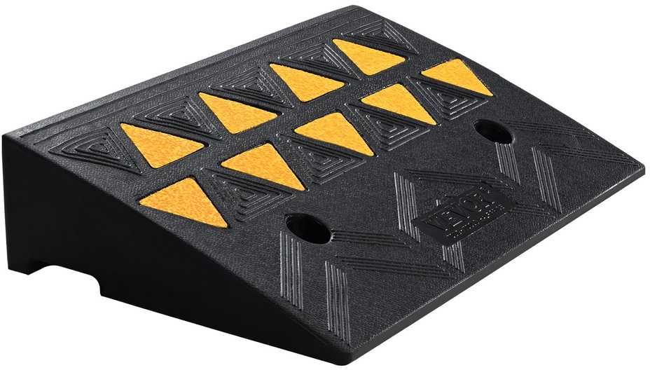 VEVOR Guminis šaligatvio nuolydžio rampa 10.8 cm aukščio