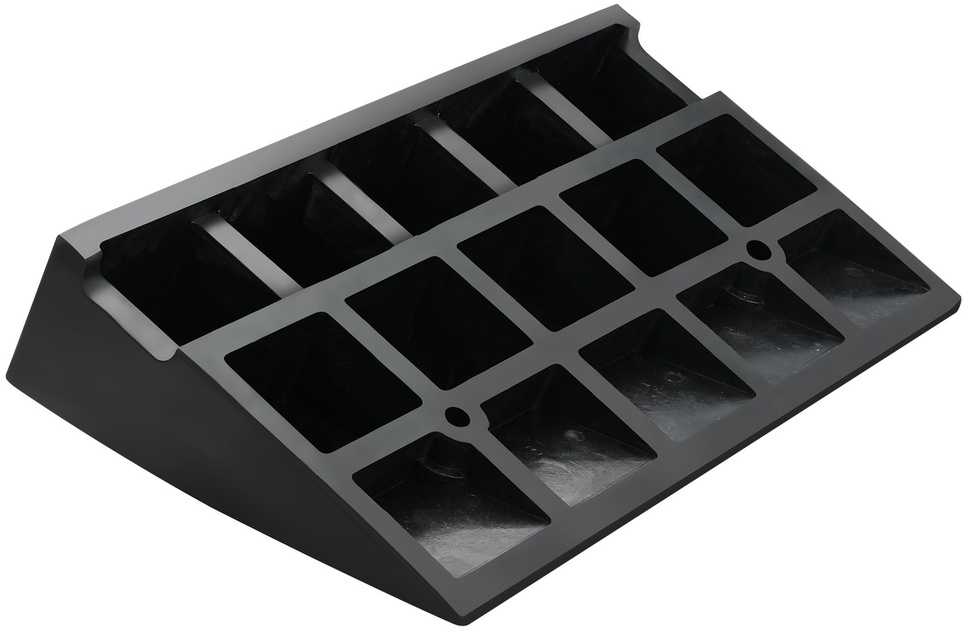 VEVOR Guminis šaligatvio nuolydžio rampa 10.8 cm aukščio