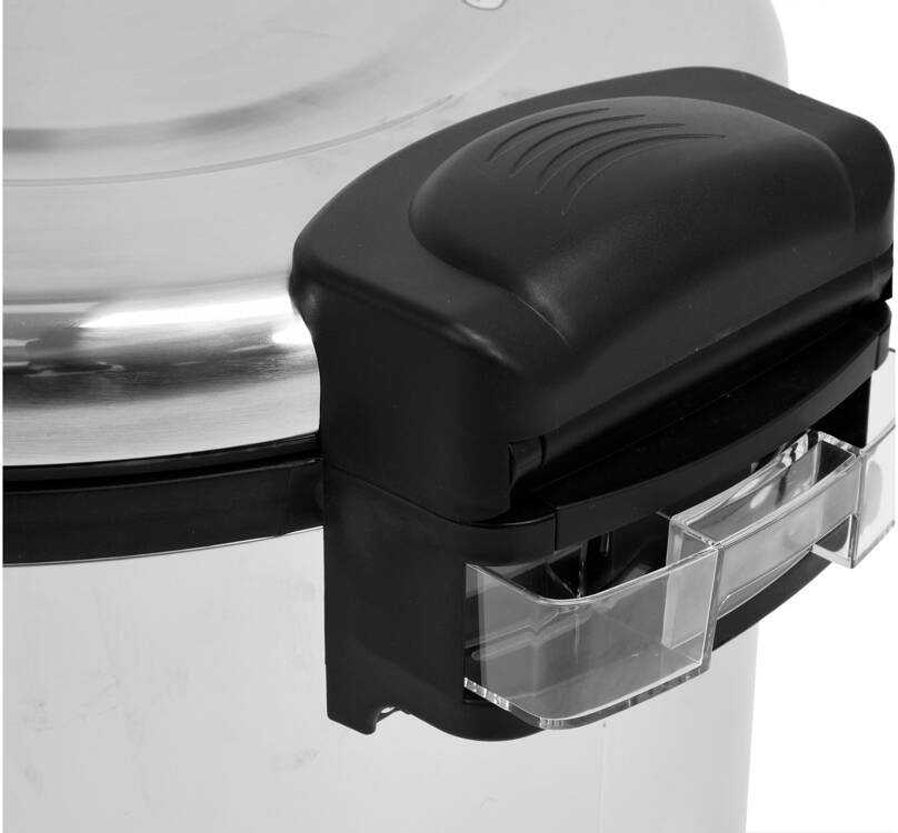 Virdulys Yato Didelis ryžių virimo aparatas, 16,5 l talpos, nerūdijančio plieno ryžių virimo aparatas