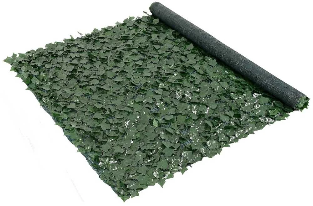 VEVOR Dirbtinė gebenės tvora su PE tinkleliu 1,5 x 2,5 m
