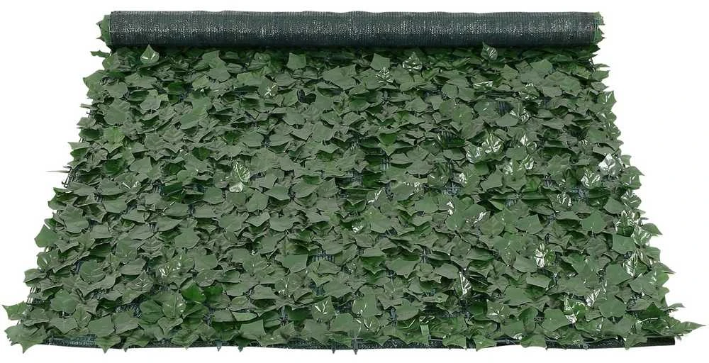 VEVOR Dirbtinė gebenės tvora su PE tinkleliu 1,5 x 2,5 m