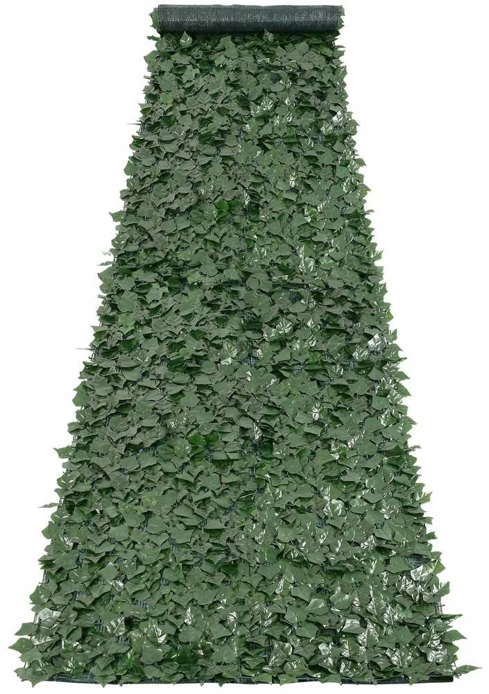 VEVOR Dirbtinė ažūrinė tvorelė 1 x 5m lauko erdvėms