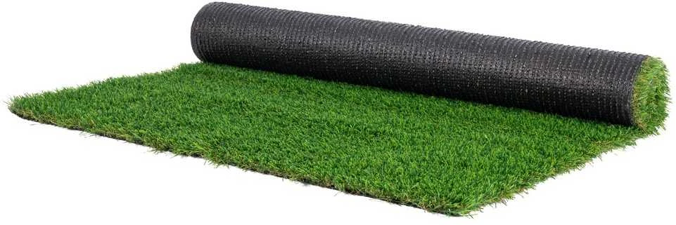 Dirbtinės žolės kilimas, 1530 x 3050 mm, žalias, 35 mm aukščio plaušai, lauko kiemo vejos dekoracija, dirbtinės žolės kilimėlis prie durų