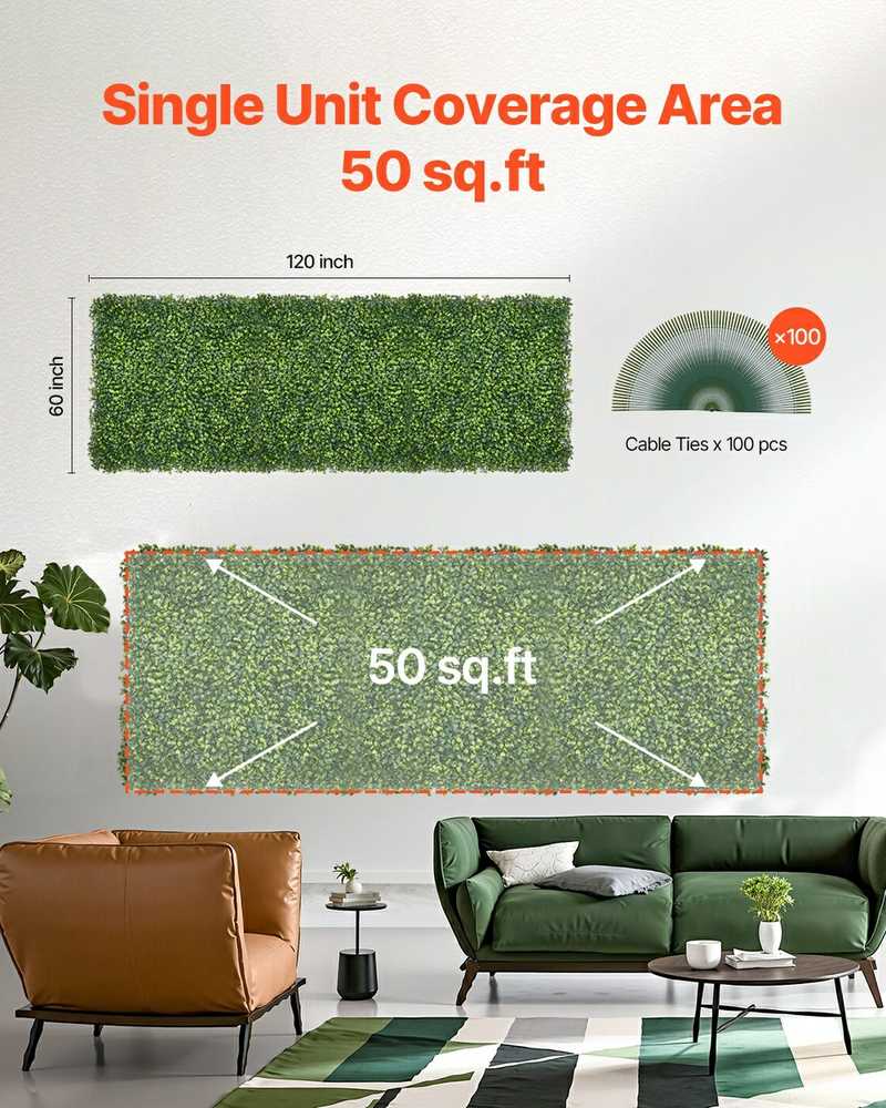 Dirbtinės žolės sienų plokštės 3000 x 1500 mm, Milano žolės dekoras, karpoma, lenkiama, žalia siena, dirbtinės vejos paneliai