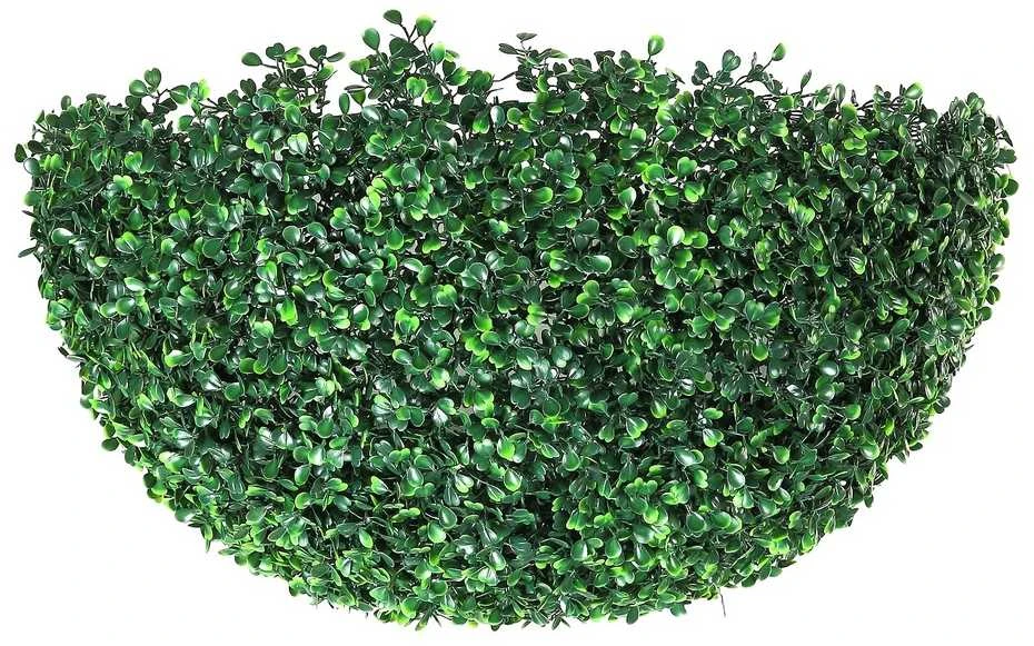 Dirbtiniai dekoratyviniai medeliai, 50.8 cm, rutulinės formos dirbtinis augalas, žali dekoratyviniai rutuliai kiemui, balkonui, sodui, vestuvėms ir namų dekorui