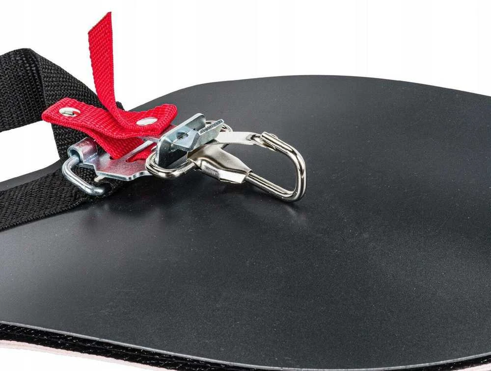 Diržas trimeriui PowerMat Tools su paminkšrinimais, juodas