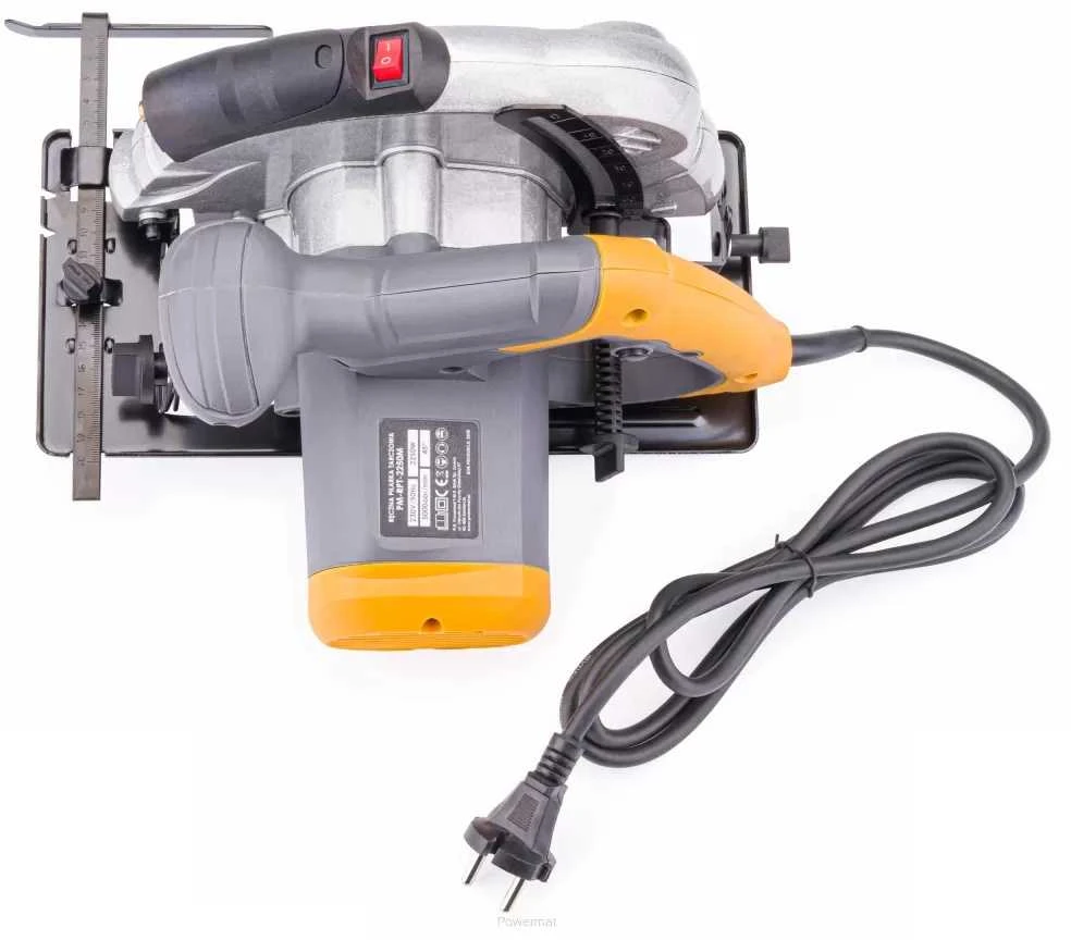Diskinis pjūklas 185mm, 2250W, su lazeriniu kreipikliu, medienos pjovimui, didelio našumo diskinis pjūklas, nešiojamas stalo pjūklas