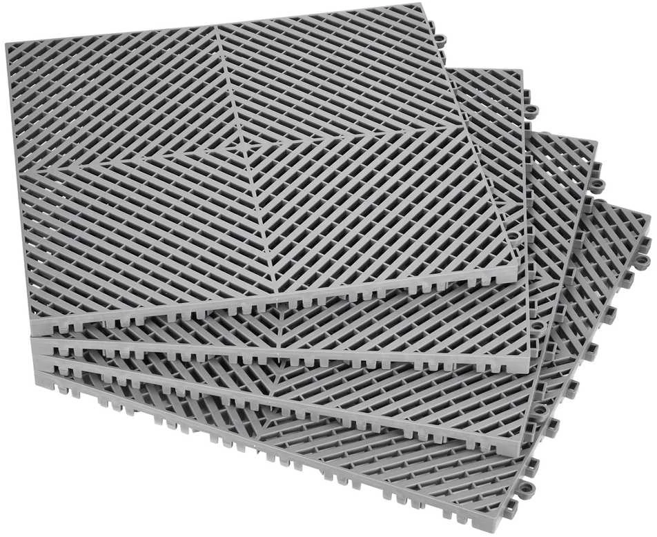 Drenažo kilimėlis, modulinis sujungiamas kilimėlis, 415 mm drenažo grindų plytelė, garažo ir komercinis drenažo kilimėlis
