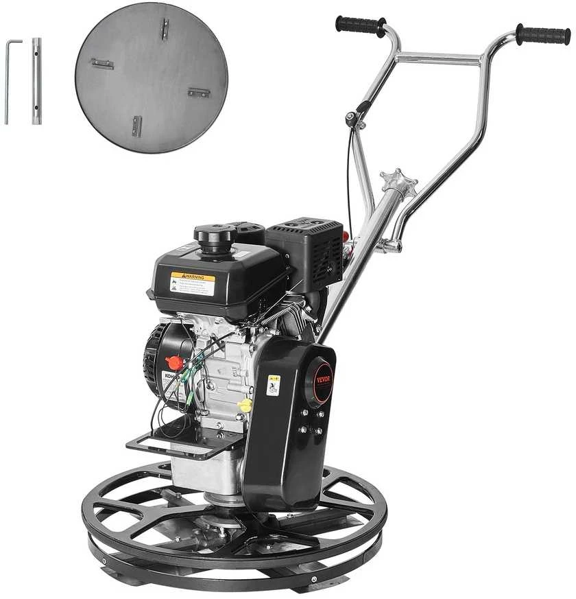 Dujomis varoma betono glaistyklė, 6HP stumiama glaistyklė, sunkiasvorė betono plūdės mentė, cemento apdailos įrankiai