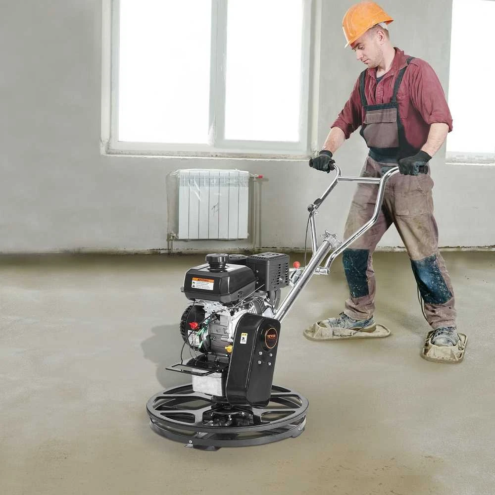 VEVOR Cemento glaistyklė 61 cm 4,5 kW su plūdine plokšte