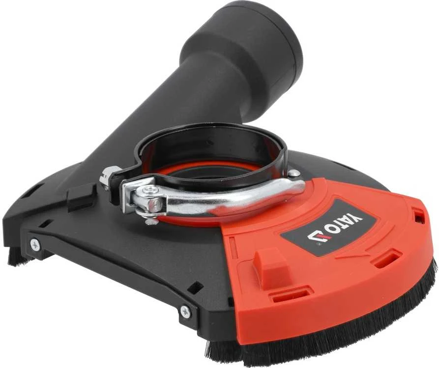 Yato Dulkių gaubtas šlifavimui 180 mm, betoninėms tinko grindų medienos, šlifuoklio priedas, dulkių gaubtas
